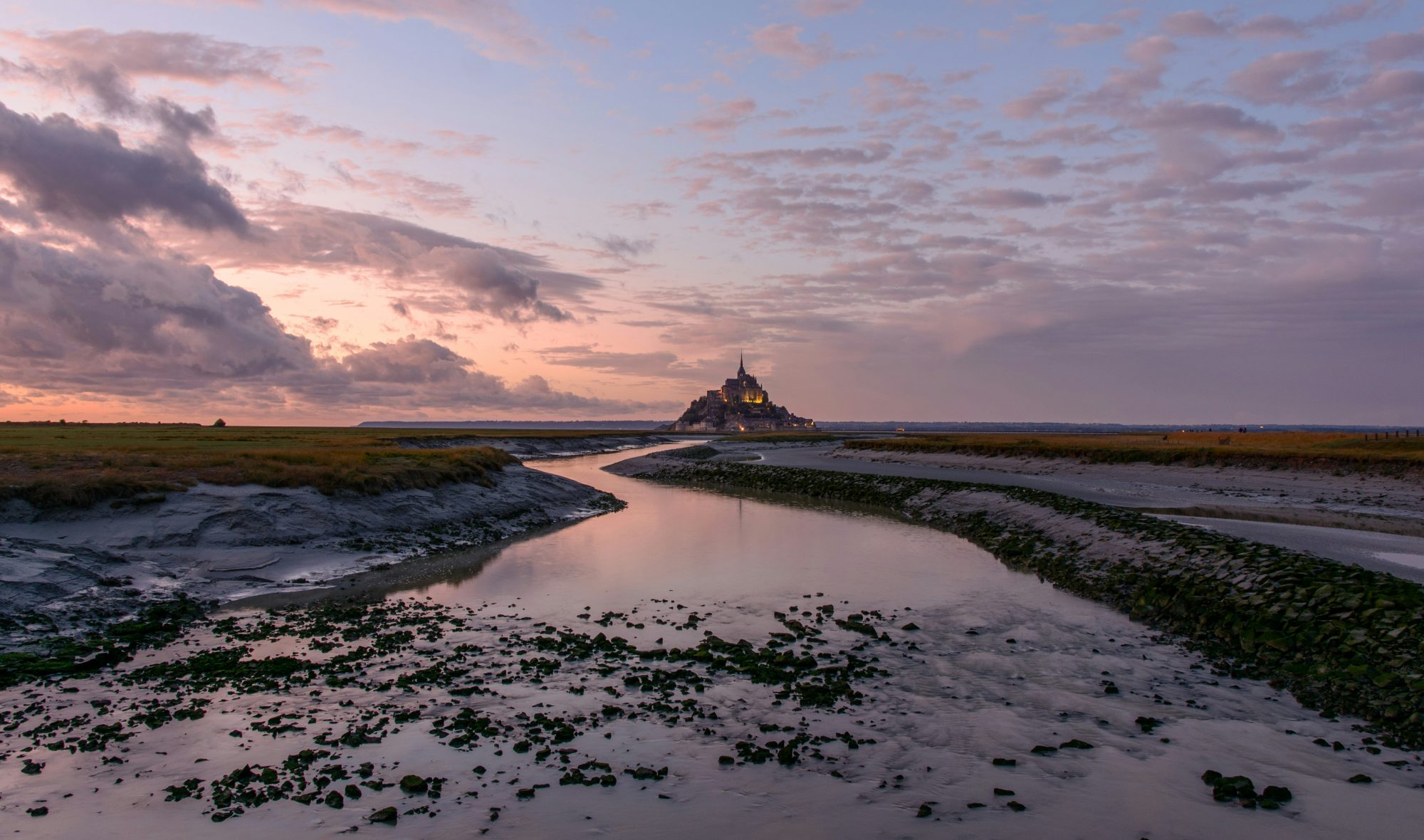 Sunset Mont Saint Michel