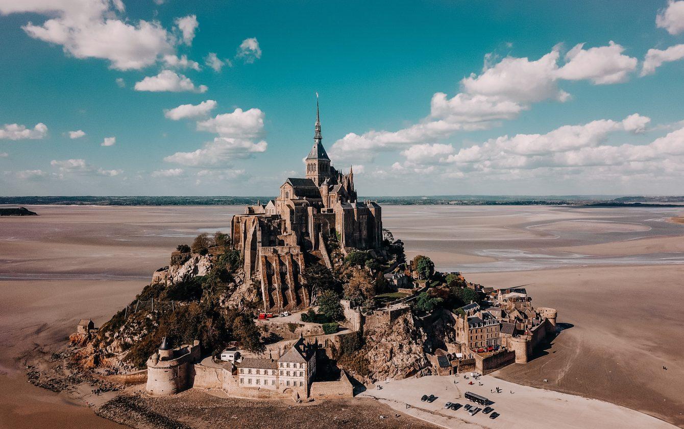 Mont Saint-Michel Drone