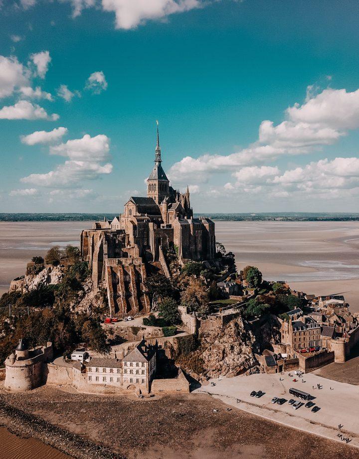 Mont Saint-Michel Drone