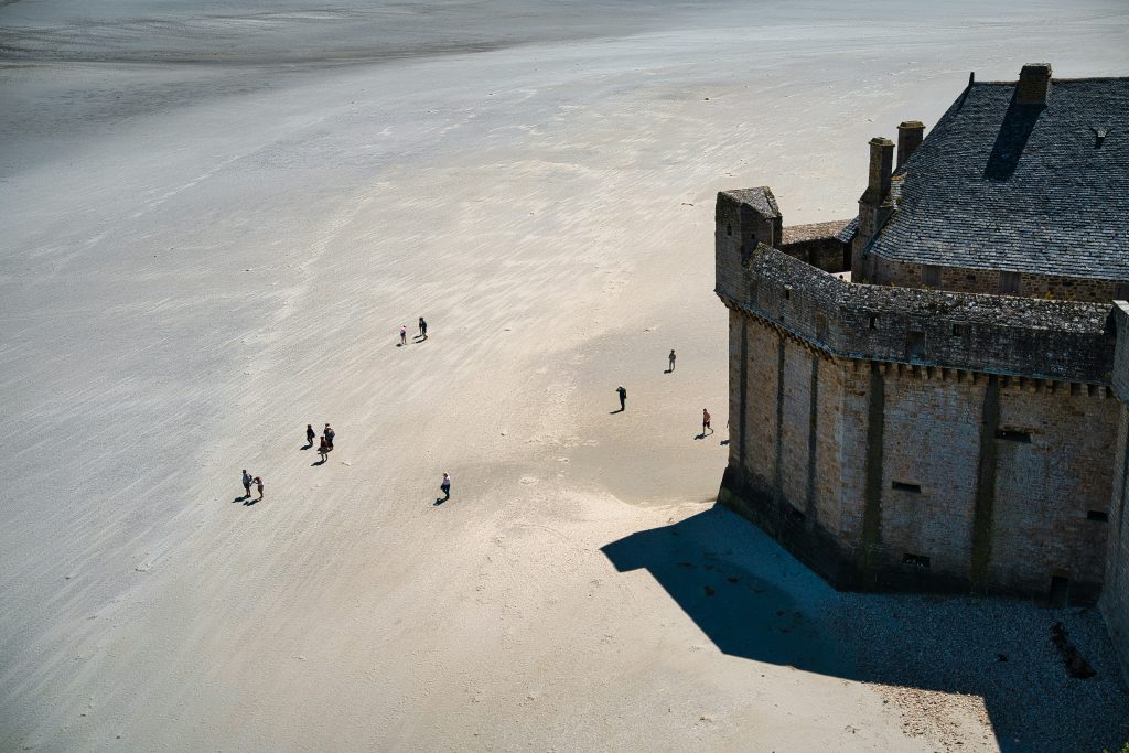 Maksim Shutov Mont Saint Michel Sable Marche Autour