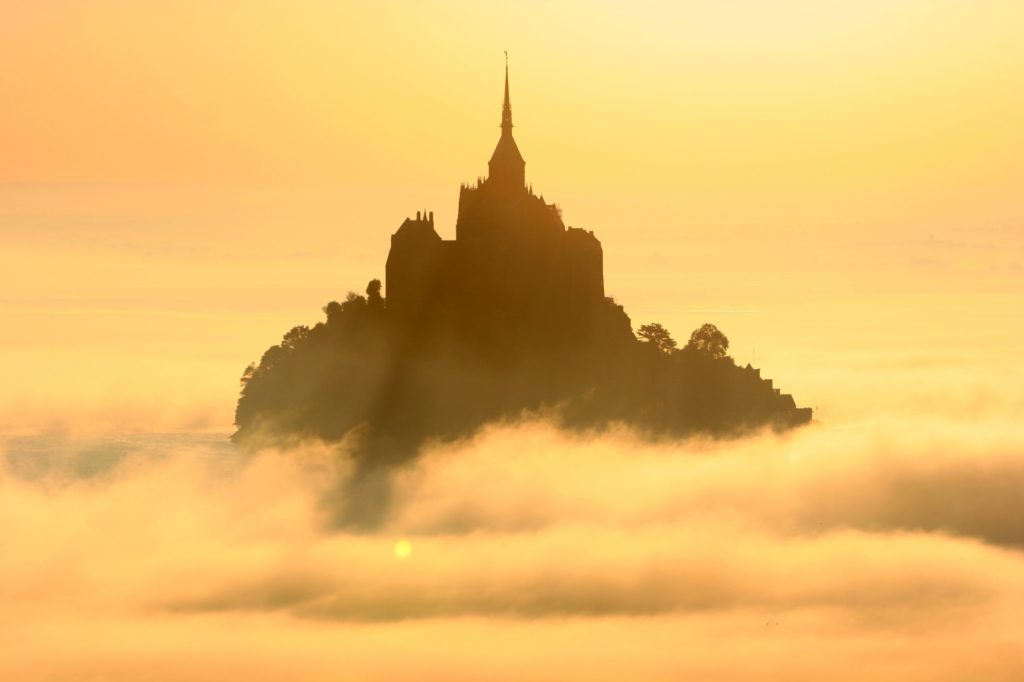 Mont Saint Michel Nuages