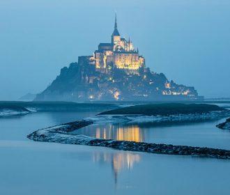 Mont Saint Michel Nuit