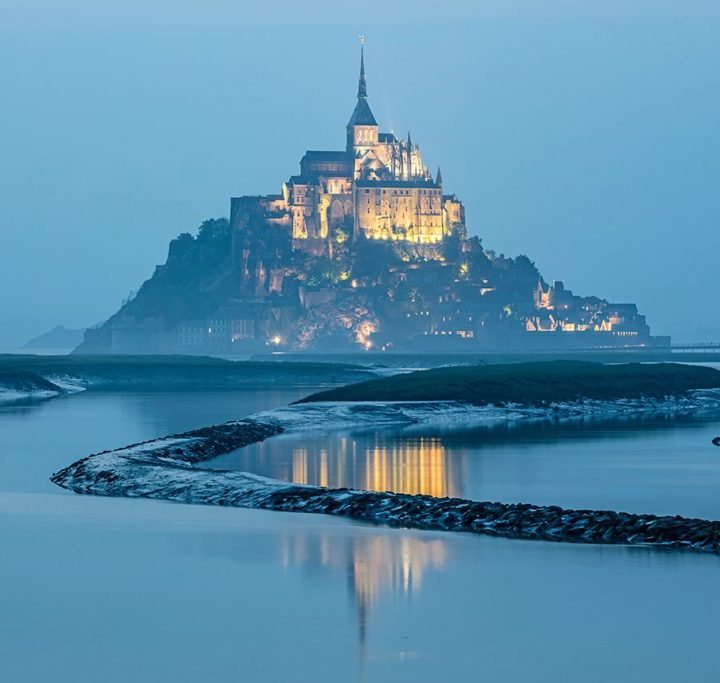 Mont Saint Michel Nuit