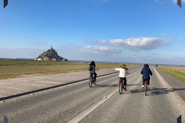 Vélos Au Mont Saint Michel